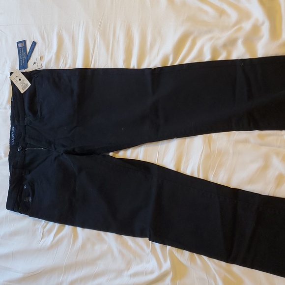 US Polo Assn Men's slim fit pants Black - Picture 1 of 5